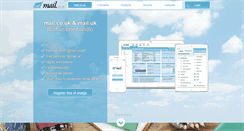 Desktop Screenshot of mail.co.uk