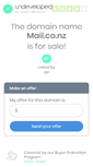 Mobile Screenshot of mail.co.nz