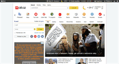 Desktop Screenshot of mail.cz