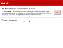 Tablet Screenshot of mail.at